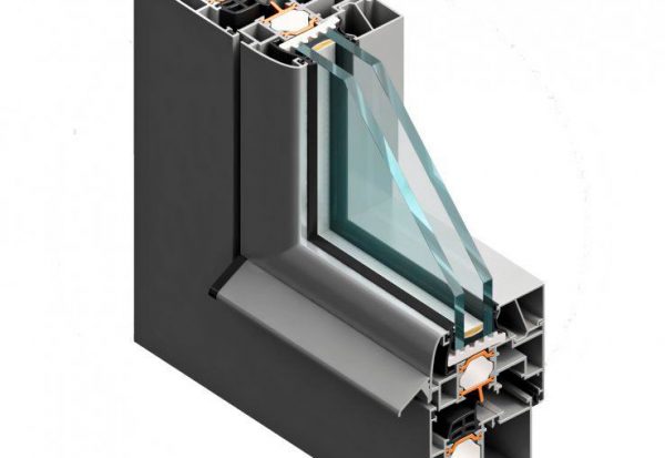 پنجره ترمال بریک - پروفیل درب آلومینیومی ترمالبریک